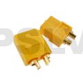 Q-C-0013  Quantum XT60 Connector Yellow - Male and Female  